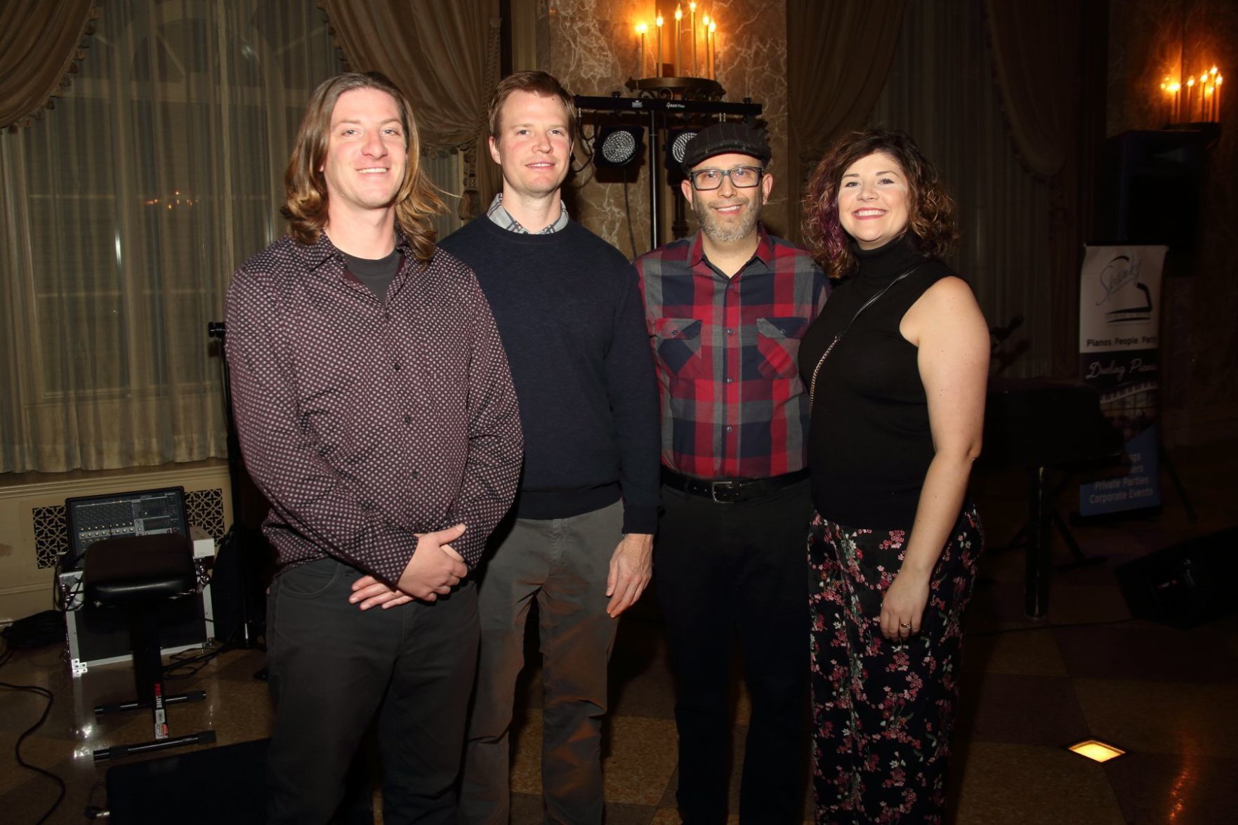 David Schaeffer, Tim Muckler, Matt and Katie Stocke